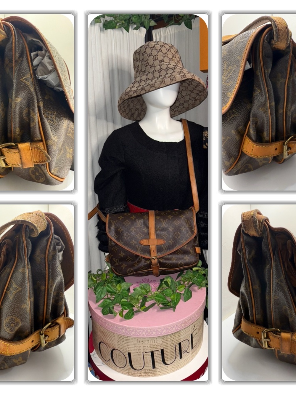 REGAL LOUIS VUITTON MONOGRAM MM CROSSBODY BAG! - Picture 13 of 17